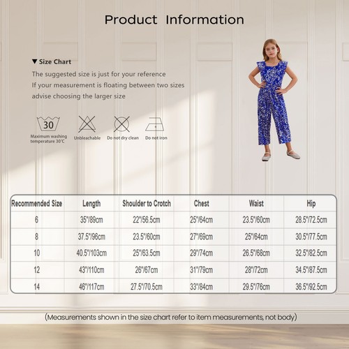 Girls Special Occasion Dress Dazzling Sparkly Outfit Fashion-forward Jumpsuit - Picture 56 of 64