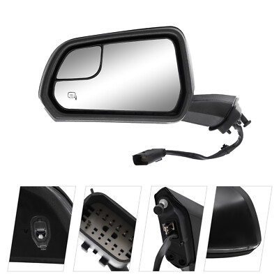 Mirrors Driver Left Side Hand for Ford Mustang 2015-2020 w/Turn Signal Light
