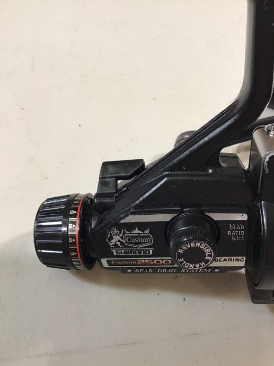 Shimano Vintage Custom 2500 Rear Drag System “Japan”. In Excellent