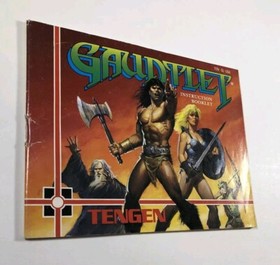 Gauntlet (Nintendo NES, 1987) with Manual, Authentic, Tested, Ships Today