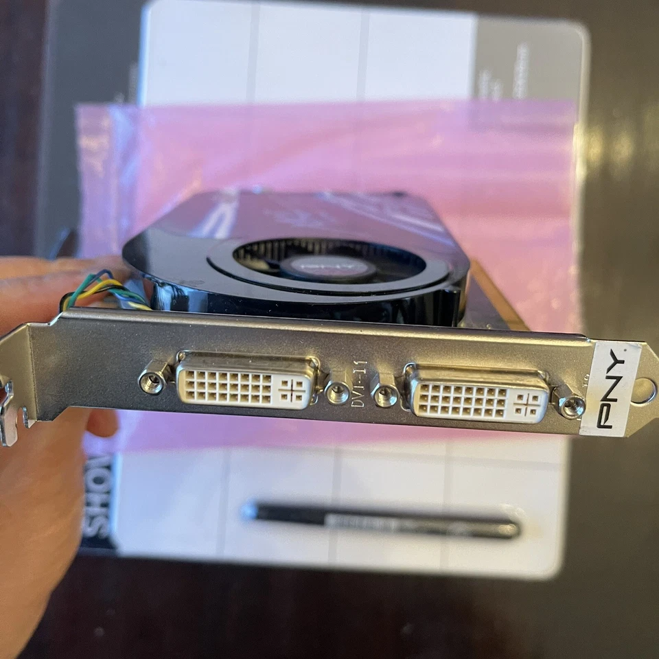 PNY Nvidia Geforce 9800GT XLR8 1GB GDDR3 PCI-e Express Video Card VCG98GTEE1XPB - Image 3 of 3