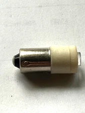 LEDtronics Inc. BF321-01W-120A 6U LED Bulbs 120VAC White Ba9s Bayonet (Lot of 7)