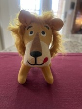 Dream Pets Lion Rare Tiny Lion Stuffed Good Condition 6 Inches Vintage