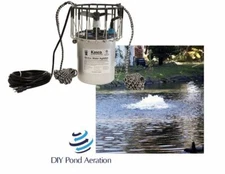 Kasco Surface High O2 Pond Aerator De-Icer 1/2HP 120V W/ Float 50' Cord