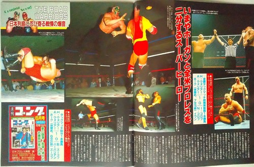 Weekly Gong 5/29/1986 Pro Wrestling Magazine - Picture 7 of 16