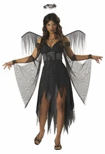 Adult Wicked Angel Dark Gothic Costume Halloween