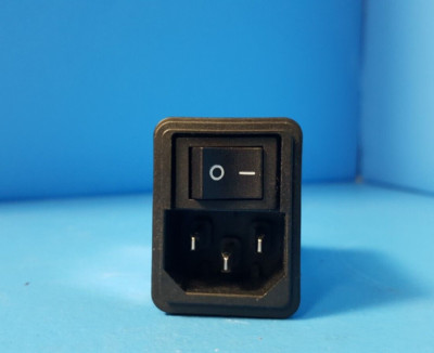 Power Entry Connector Receptacle, 10CFS1, CORCOM, 10A, 250V, 50-60HZ, SWITCH