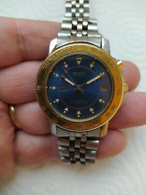 ORIENT AUTOMATIC DAY-DATE EDELSTAHL ARMBANDUHR KY469EA9F-70 