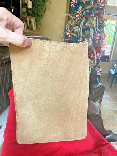 Bolso de Mano Grande Carolina Herrera Bronceado Vendome Obelisco en Grabado - Imagen 4 de 11