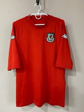 Wales 2000/02 Home Football Shirt Vintage Kappa Soccer Jersey Size XXL