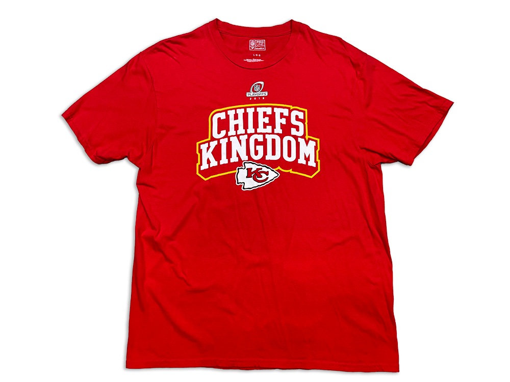 NFL Pro Line Fanatics NFL Playoffs 2018 Chiefs Kingdom TShirt Mens