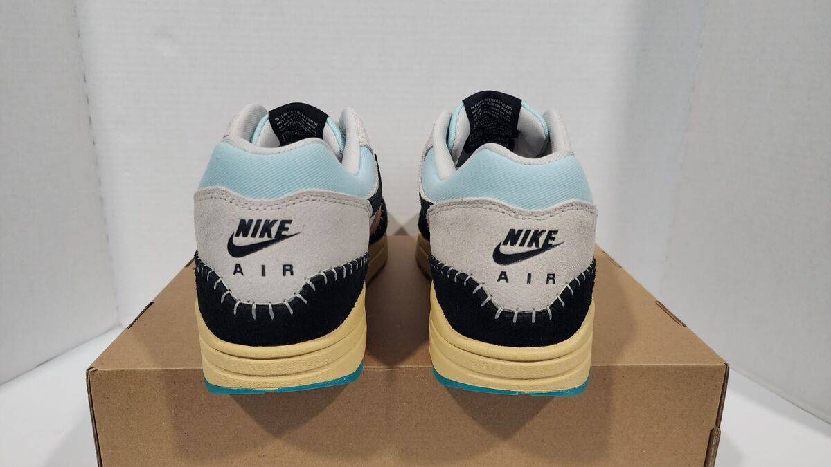 Nike Air Max 1 '87 N7 Light Bone Black Dust Cactus Men's 11 Nike Air Max 1 '87 N7 Light Bone Black Dust Cactus Men's 11