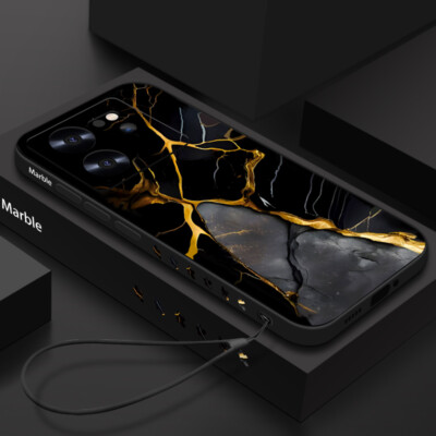 Marble Case For Xiaomi Redmi Note 12 11 Pro 13T Poco X6 Pro Silicone Soft Cover