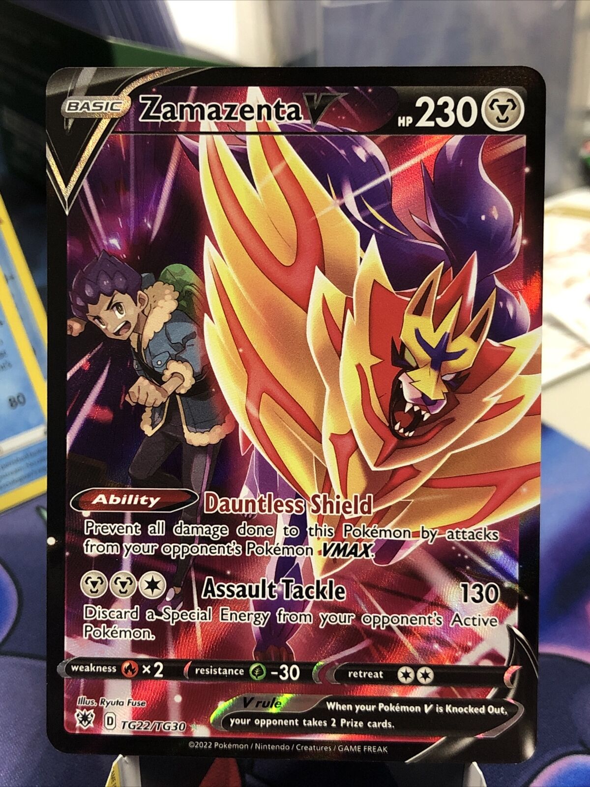 Pokemon TCG (KR) - s1H - 065/060 (SR) - Zamazenta V