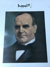 President William McKinley Portrait 11 x 14 Artist Print Sam Patrick Bowmar USA