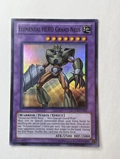 YuGiOh! Elemental HERO Grand Neos LCGX-EN060, Super Rare, Unlimited, NM