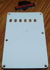 Fender Stratocaster Cavity Plate Tremolo Cover 70's Reissue White Guitar Parts