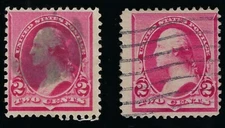 1890-1893 WASHINGTON 2c USED STAMPS SCOTT 219D