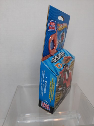 Mega Bloks Hot Wheels Ripcord Launcher (Red) RARE NEW IN BOX - 2013 - Picture 4 of 6