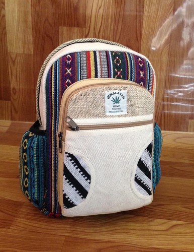 Medium Hemp Backpack - Picture 4 of 10