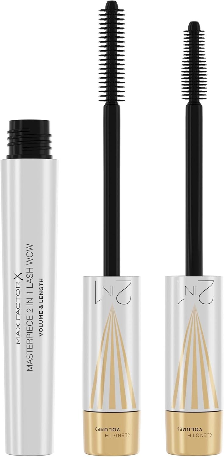 Max Factor Masterpiece Lash WOW Mascara 001 Black 7ml Volumising Lash