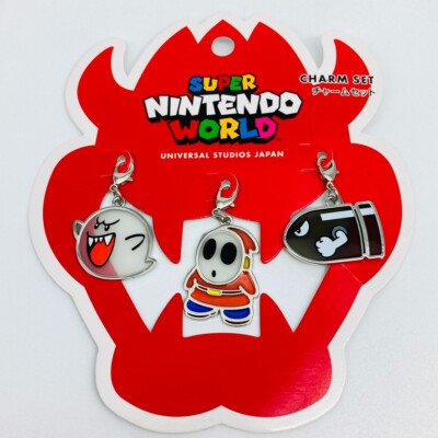 Super Mario Bros Charm Set Nintendo World UNIVERSAL