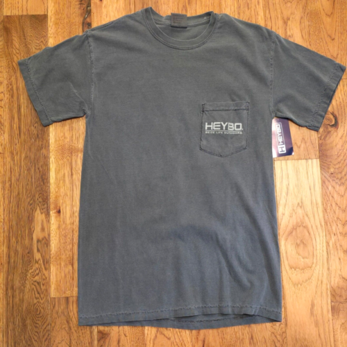 Heybo Seize Life Outdoors Deer Buck Gray Short Sleeve T-Shirt Adult Small - New - Afbeelding 1 van 4