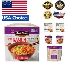 Korean Spicy Ramen - Non-GMO Pack of 6 (5.4 oz Each) for Quick Meals