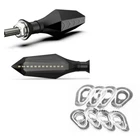 LED Indicators Turn Signal & Adapter Spacers For YAMAHA MT-09 MT-10 MT-25 03 07