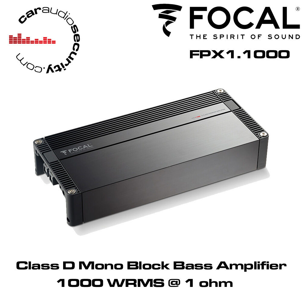 amplifiers power and musicality FPX 1.1000