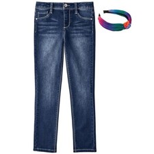 Member's Mark Girls Skinny Fit Jean Size S 6/6X Dark Alba