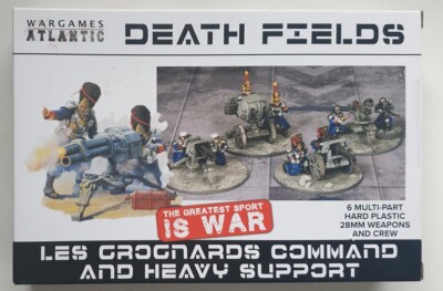 (C149) Wargames Atlantic Death Fields Les Grognards Command... Hartplastik