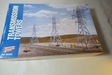 WALTHERS CONERSTONE SERIES HO SCALE TRANSMISSION TOWERS KIT #933-3121 NIB