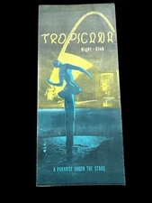 1950s Vintage Brochure for "Tropicana Night Club" in Havana, Cuba pre Castro!