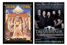 DREAM THEATER - IRON MAIDEN - Jedbangers #126 Magazine Argentina 2019
