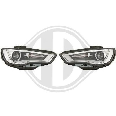 Hauptscheinwerfersatz DIEDERICHS 1033280 für AUDI