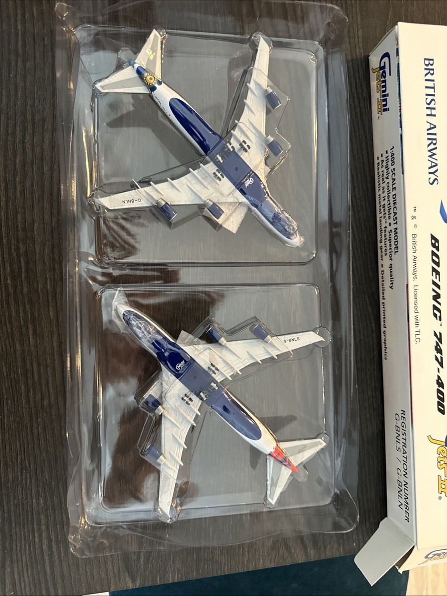 Gemini jets 1:400 British Airways Boeing 747-400 Limited Edition