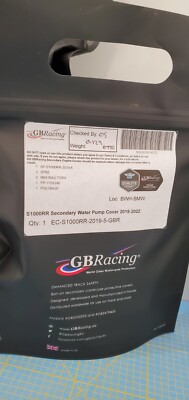GB Racing SECONDARY WATER PUMP COVER EC-S1000RR-2019-5-GBR