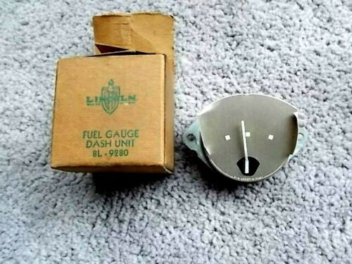 1949 LINCOLN FUEL GAUGE 8L-9280 KS 42237-N NOS NIB  - Picture 1 of 1