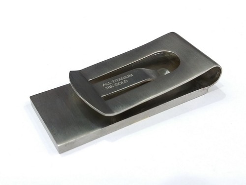 SARTEGO TITANIUM Money Clips Wallet Business ID Credit Card Holder  - Picture 51 of 52