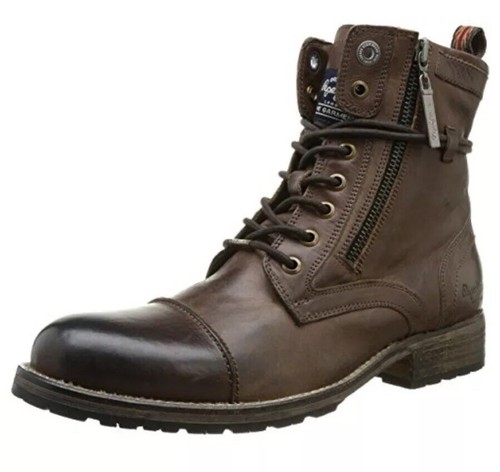 Pepe Jeans Mens Melting Zipper Boots 