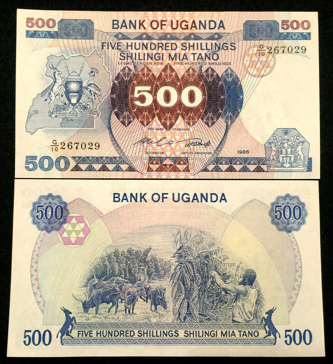 UGANDA: New 50,000 Shillings Banknote 2022 ( 2023) P 54 New Sign
