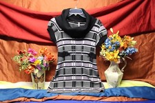 Tricot Joli Women's Gray Knit Dress Size Medium  sweater top shirt classic Sale*