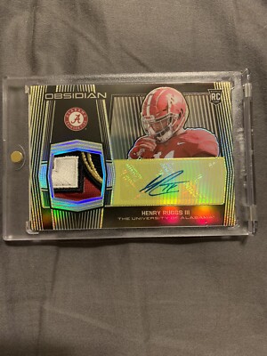 2020 Henry Ruggs Obsidian RPA 8/10 🔥🔥🔥 | eBay