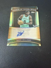 2024 topps basketball mark williams auto 