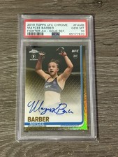 2019 Topps UFC Chrome MMA Cards 10