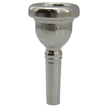 Vintage Vincent Bach 6-1/2 AL Silver Plated Trombone Mouthpiece Brass Instrument