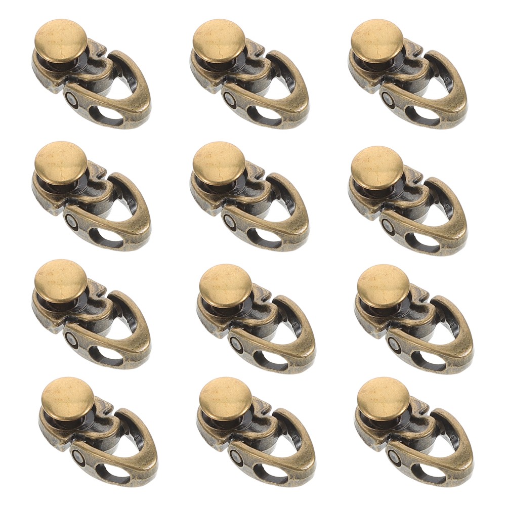 APL Kit 20 Pezzi Fibbia per Scarpe da Escursionismo Riparazione Arrampicata Fibbie Stivali Occhielli
