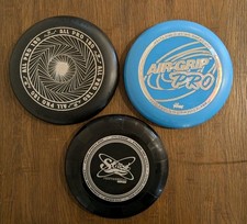 Classic Frisbee Set Imperial All Pro 180 10.5  AirGrip Pro 10.5  Strand 9.5