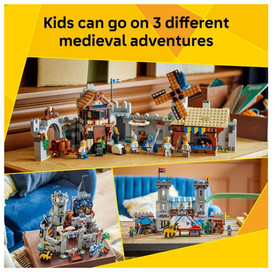 [ BIG SALE ] LEGO Creator Medieval Knight Castle Building Set
